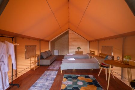 Глэмпинг 2-местный (Эко Лодж на у озера)