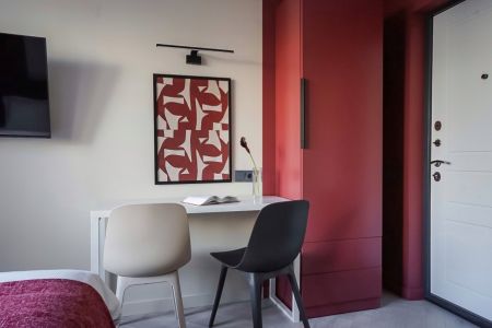 Студио 2-местный (Бордовый)