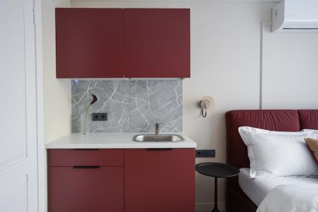 Студио 2-местный (Бордовый)