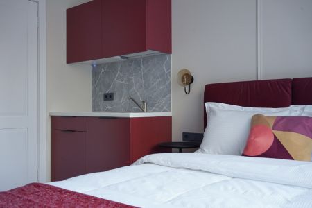 Студио 2-местный (Бордовый)