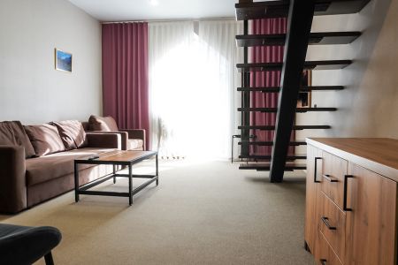 Апартаменты 4-местный 1-комнатный (с балконом)