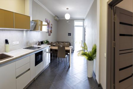 Апартаменты Премиум 6-местный 3-комнатный (с видом на море)