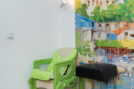 Общая кухня и обеденная зона