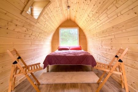 Домики, территория