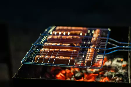 Домики, территория