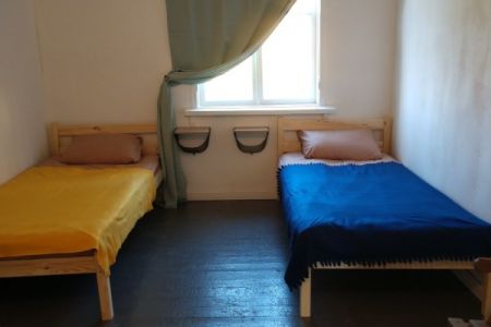 Домики, территория