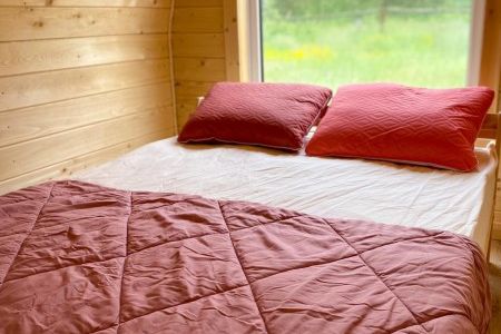 Домики, территория