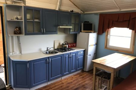 Территория зимой