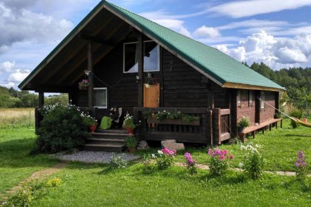 Территория зимой