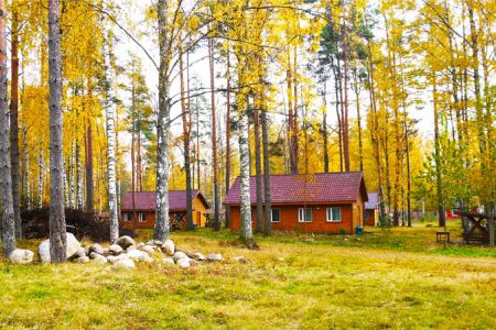 Коттедж 4-местный «Брусовый» (№13, 14)