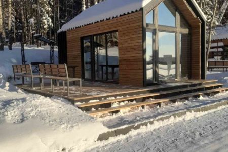 Коттедж 9-местный (с баней)