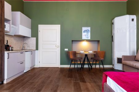 Апартаменты 2-местные 1-комнатные (делюкс, blue)