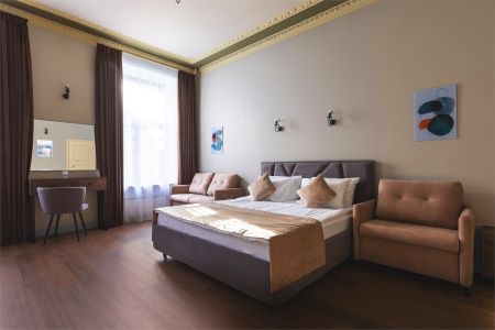 Апартаменты 2-местные 1-комнатные (делюкс, blue)