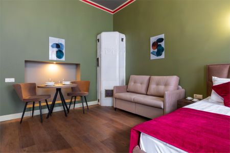 Апартаменты 2-местные 1-комнатные (делюкс, blue)