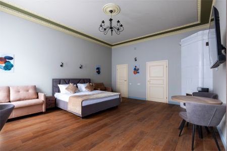 Апартаменты 2-местные 1-комнатные (делюкс, blue)