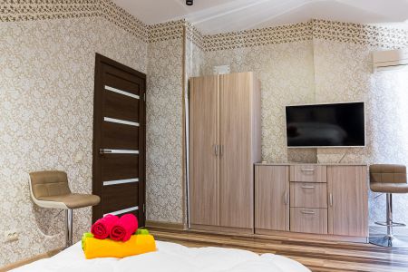 Апартаменты 4-местный (у моря, Крымская 19, к. 7, 79)