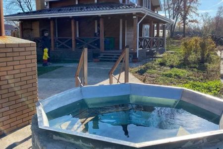 Дом 4-местный 4-комнаный с баней