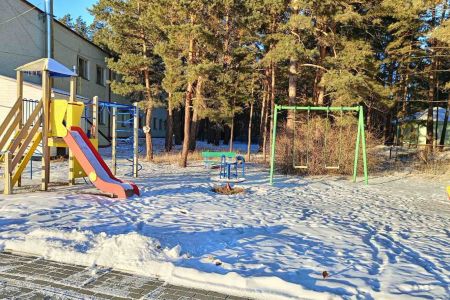 Зима на базе отдыха