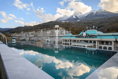 Бассейн на крыше