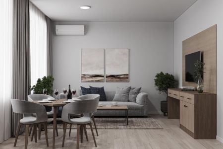 Люкс 4-местный 2-комнатный