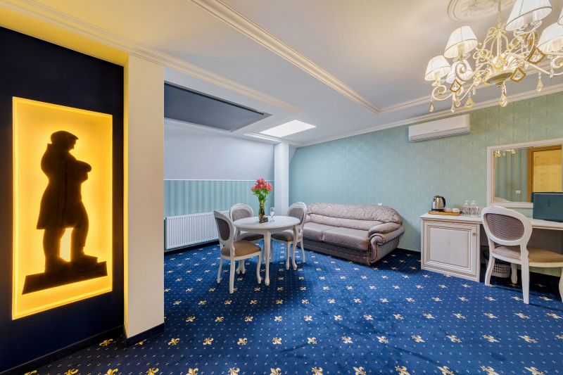 Фэмили Студио 3-местный 2-комнатный без балкона