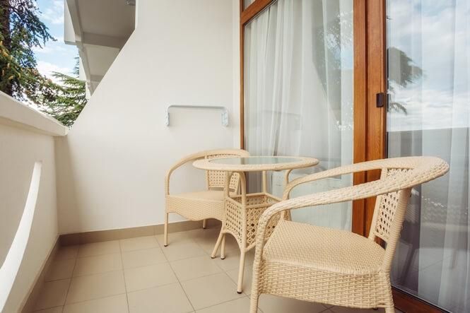 Балкон в номере