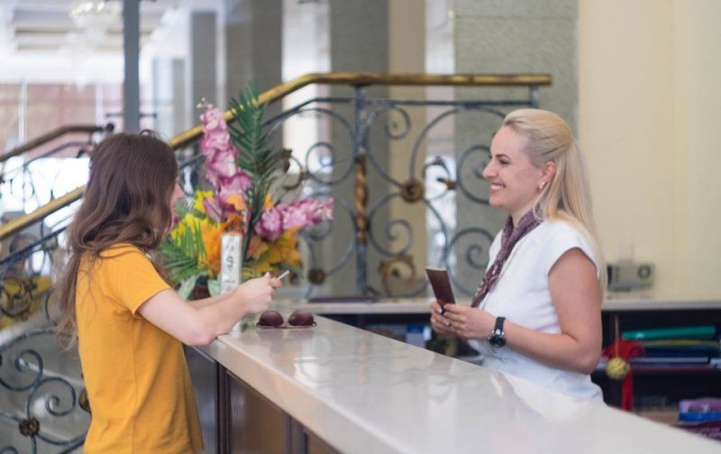 Зона ресепшн