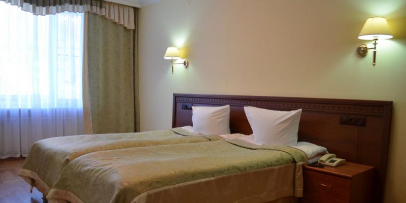 Люкс 2-местный 2-комнатный (1 категория, 1 этаж, корпус № 5)