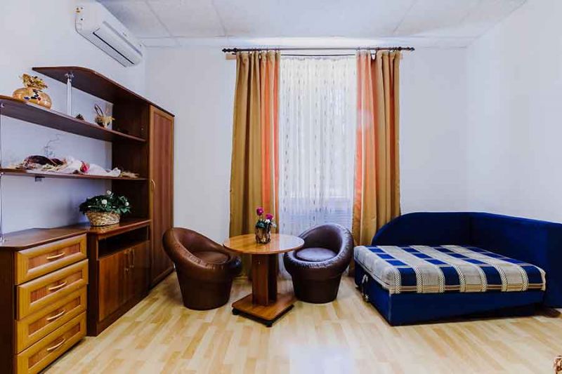 Стандартный блочный 2-местный 2-комнатный (корпус 4)