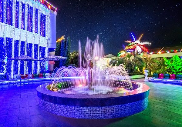 Территоия. Фонтан