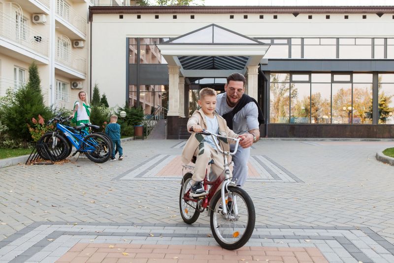 Катание на велосипеде