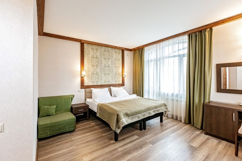 Студия 2-местный 1-комнатный