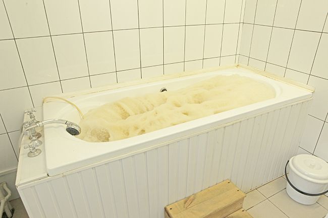 Пенно-солодковая ванна