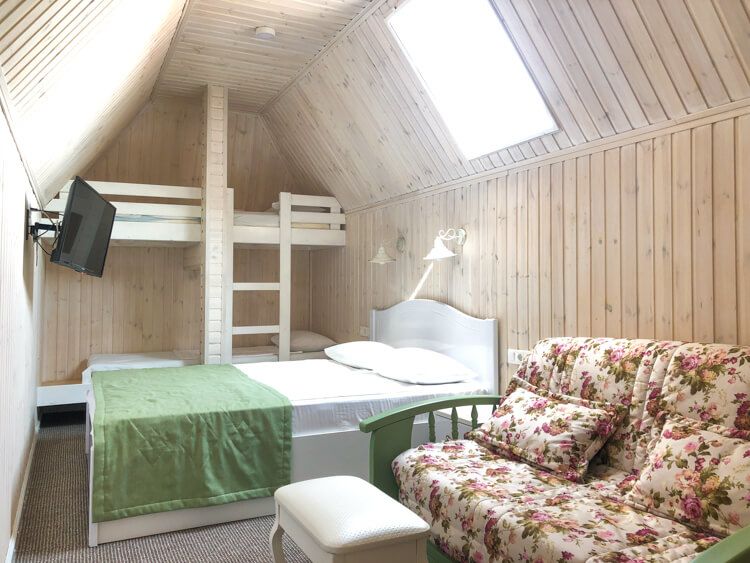 Номер Итальянские каникулы 4-местный