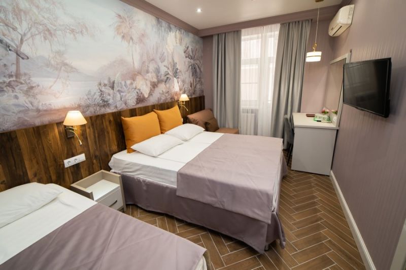 SMART 4-местный 1-комнатный