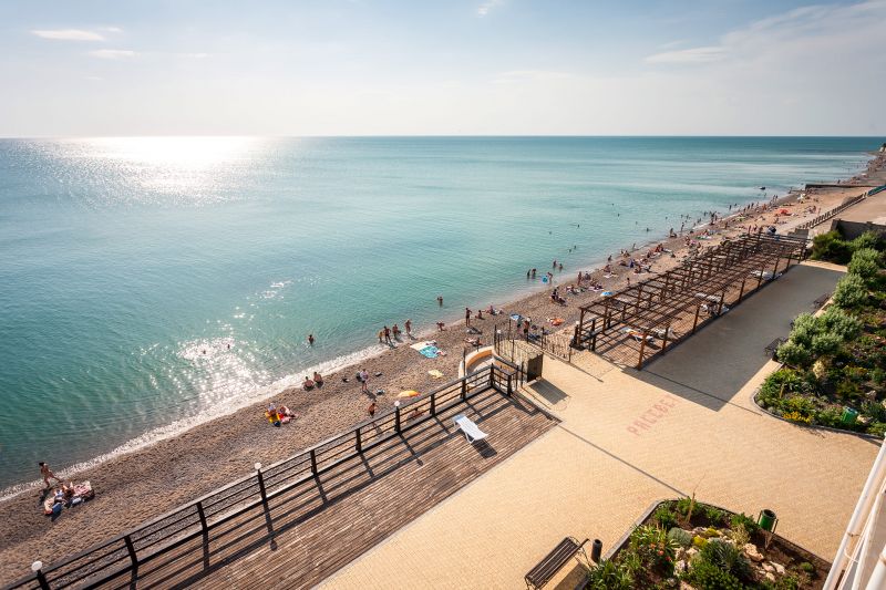 КОРПУС № 3,2-ХМЕСТНЫЕ НОМЕРА,ВИД С 4 ЭТАЖА