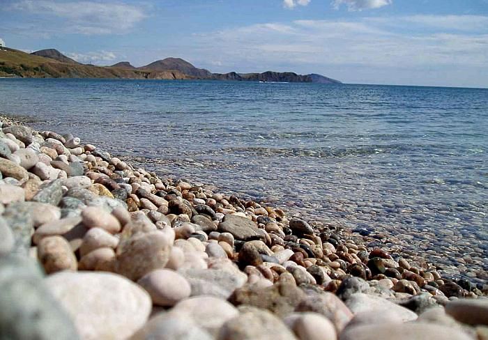 Пляж Коктебеля