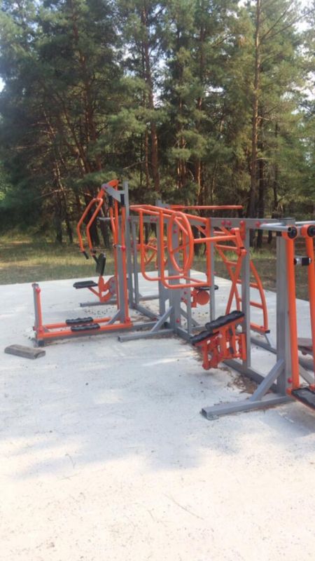 Уличные тренажеры