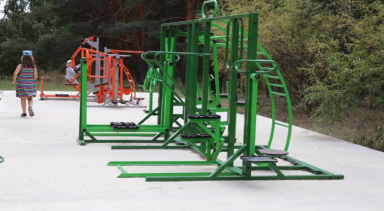 Уличные тренажеры