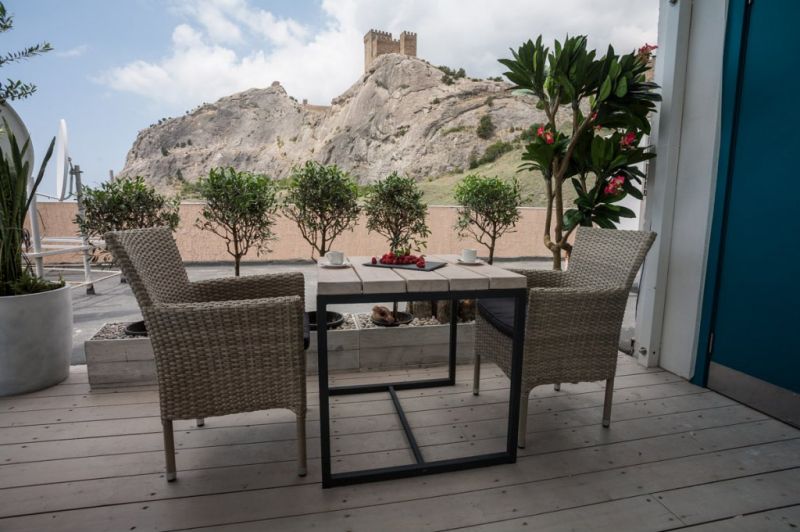 Вид на крепость