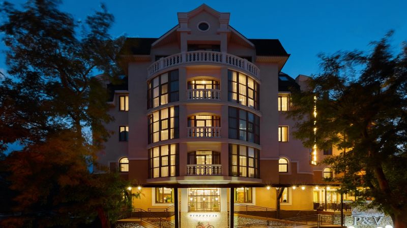 фасад отеля