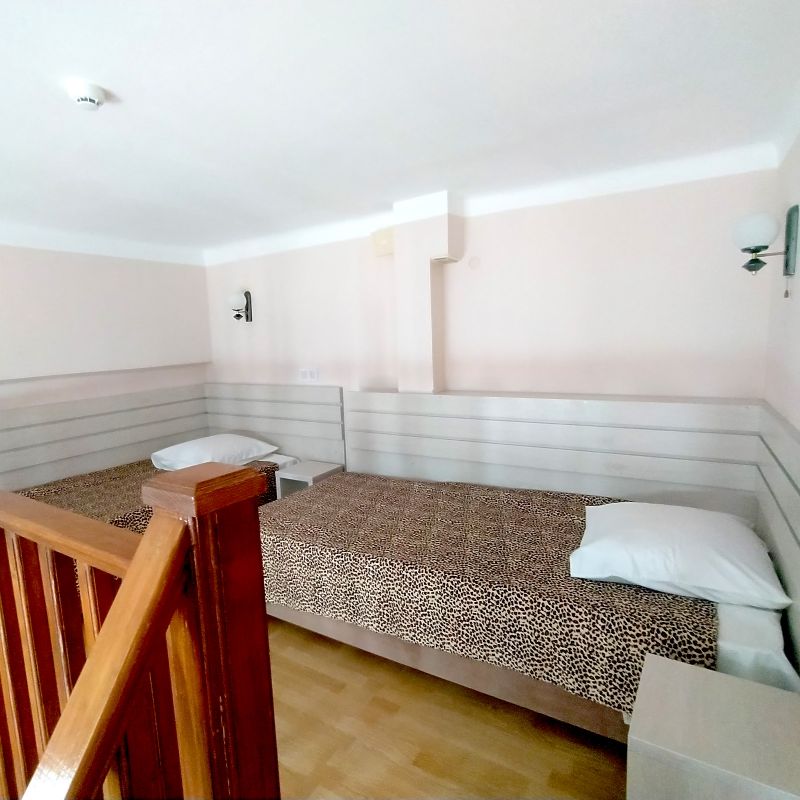 ПК 2-местный 2-уровневый (односпальные кровати, с диваном, №6)