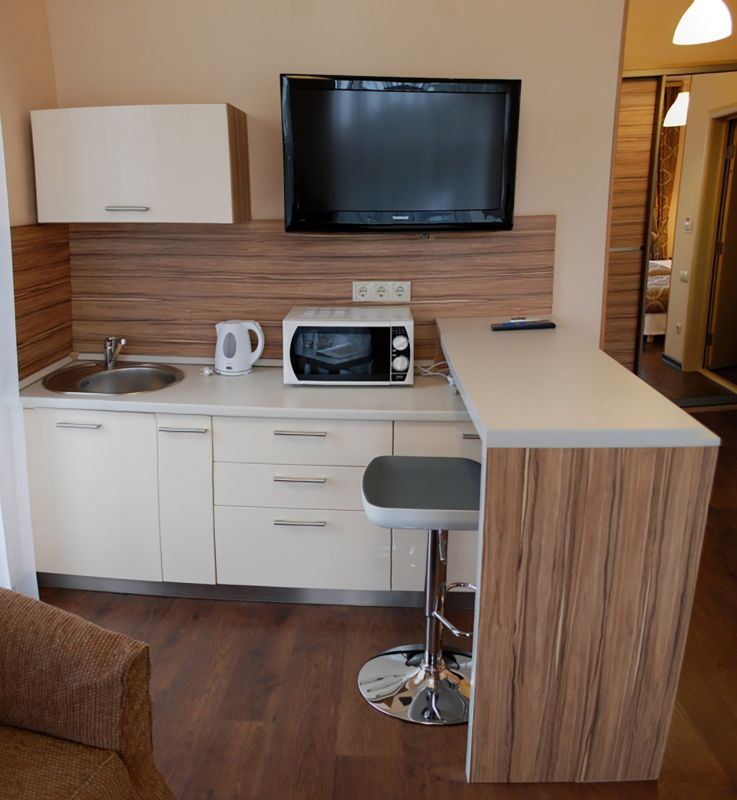 Студия 2-местный 1-комнатный