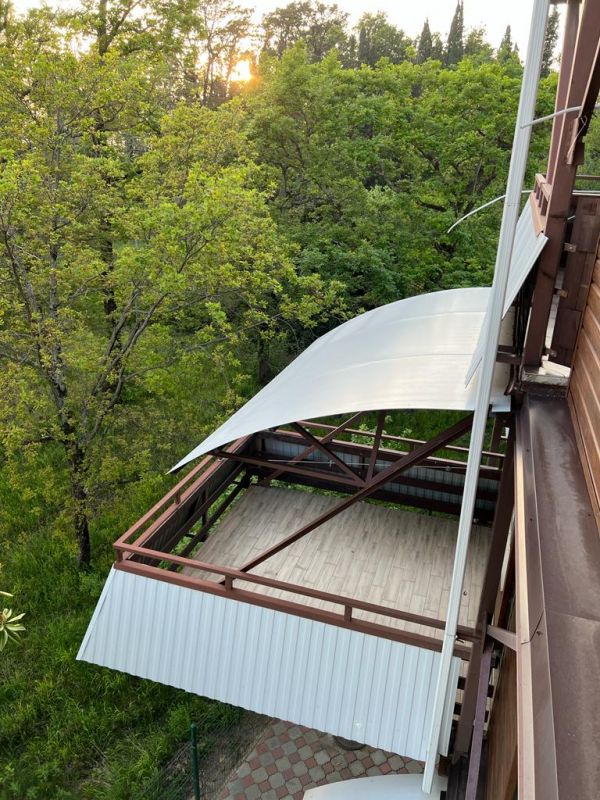 Вид с балкона