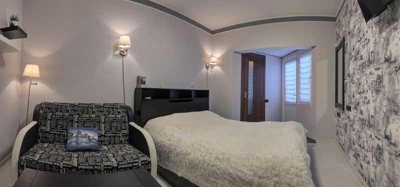 Номер 3-местный 1-комнатный «Black & White»