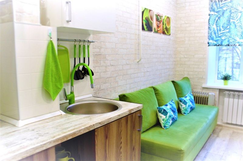 Квартира 4-местный 1-комнатный (Green House)