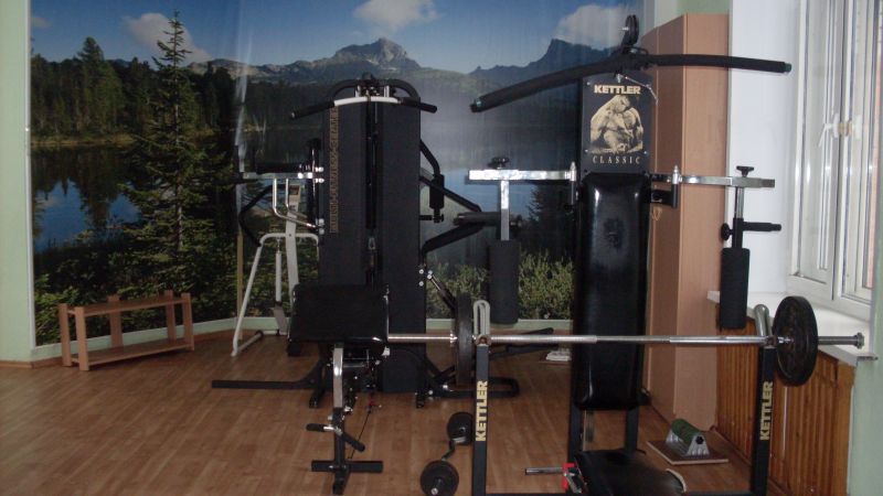 Тренажерный зал.