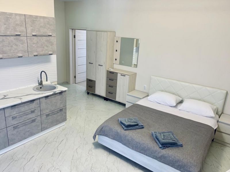 Студио 3-местный 1-комнатный