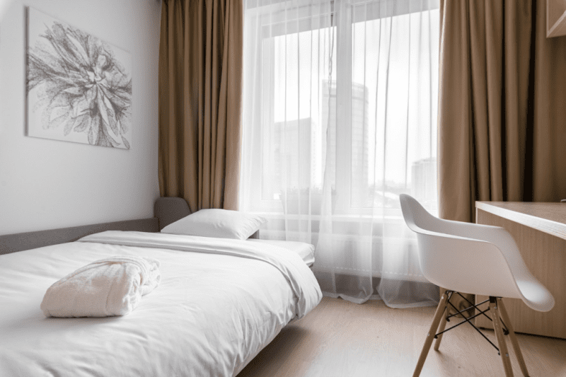 Студио 1-местный 1-комнатный