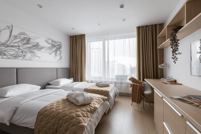 Стандартный 2-местный 1-комнатный